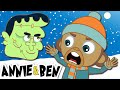 Frankenstein's Sled | Funny Cartoons For Kids | The Adventures of Annie & Ben