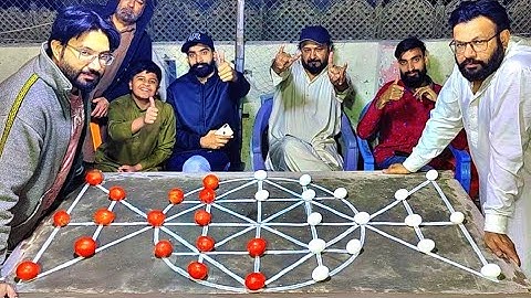 Village style Board game | challenge game | traditional strategy game 