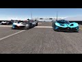 Bugatti Bolide 2020 vs LMDh BMW M Hybrid V8 2023 Special Stage Route X