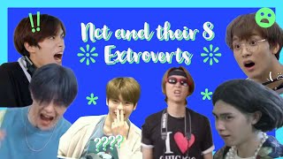 Nct and their 8 loud extroverts