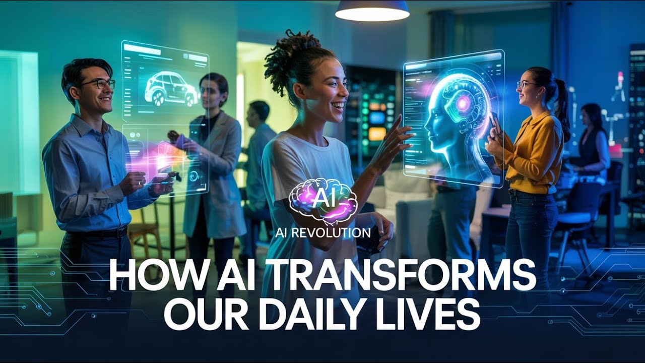 How AI Transforms Our Daily Lives Life.Artificial Intelligence (AI ...
