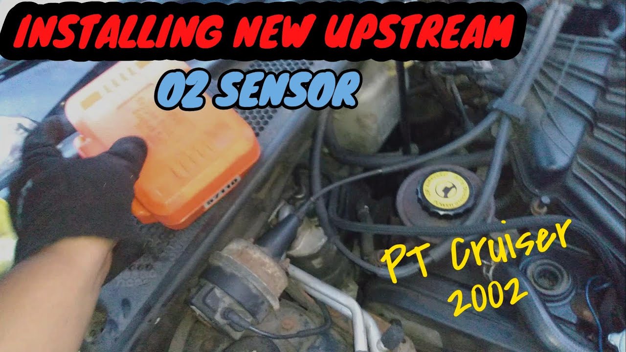 Installing New Upstream O2 Sensor - 2002 Chrysler PT Cruiser - YouTube