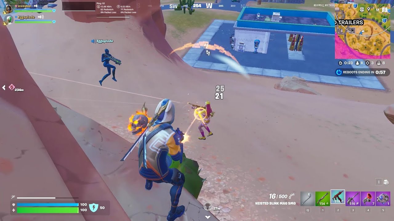 Fortnite Reload ZB | Summit Striker skin gameplay | Grappler Loot Haven feat. Aba Hehan | 14K