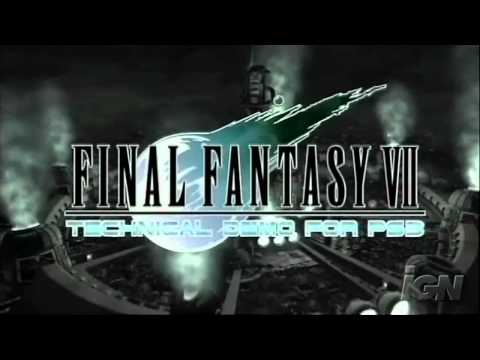 Final Fantasy VII HD Tech Demo PS3-on