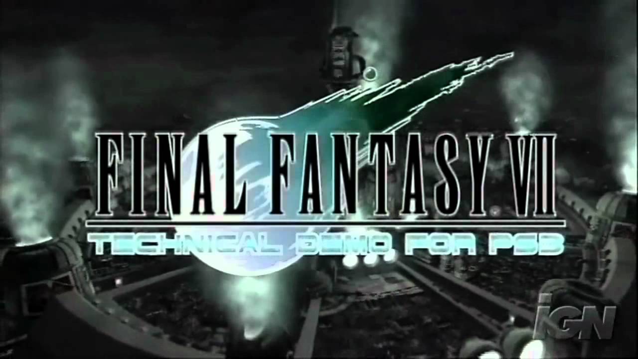 Final Fantasy VII HD Tech Demo PS3on YouTube