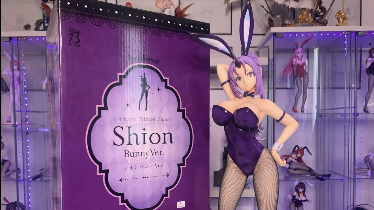 UNBOXING Shion 1/4 scale Bunny Ver. + Tanya Popup parade figure