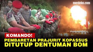 Pesan Tegas Danjen Kopassus ke 149 Prajurit Lulus Pendidikan Komando Baret Merah