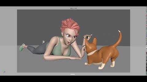3d animation 3 playblast