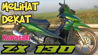 LEBIH DEKAT DENGAN MOTOR BEBEK ANEH KAWASAKI ZX 130 