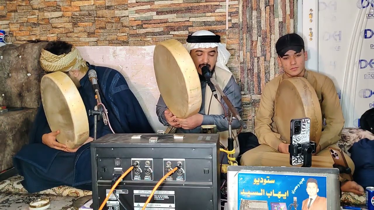 المداح احمد السبعاوي ف 2 المنقبه النبويه في دار عمر الدليمي في حي البكر