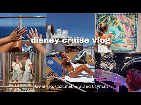 DISNEY CRUISE VLOG *part two* a Day at Sea, Cozumel, & Grand Cayman