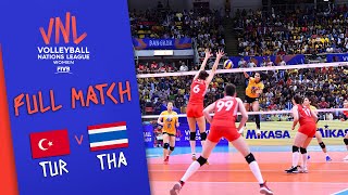 Turkey 🆚 Thailand - Full Match | Women’s Volleyball Nations League 2019