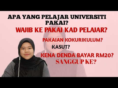 Outfit Harian Pelajar Universiti Di UiTM