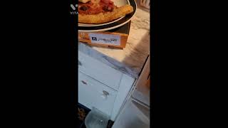 Little Caesars Pizza 🍕,Pepperoni, Meat Lovers with cheese bread and crazy bread 🍞 with sauce