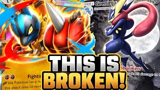 This Insane MEGA LUCARIO deck is DOMINATING the META !! 