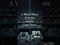 A World Where Everyone Had the Same Dream #dream #scifi #alternatereality #whatif #shorts