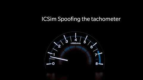 ICSim Spoofing the RPM Gauge | Tachometer | CAN Bus exploitation