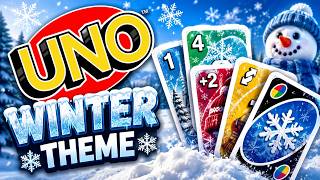 UNO's NEW Winter Theme Is Absolutely BEAUTIFUL! screenshot 2