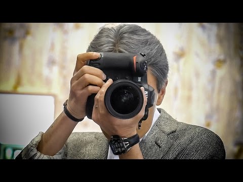 【CP+ 2016】SONY平井社長にNikon D5 & D500で激写された！