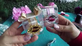 Hediyelik Nikah ve Bebek Şekerleri - Kapağı Açılıp Kapanablir - DIY #95