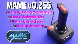 Mame v0.255 - Full Sets/Updates/Software/Multimedia/Bios/extras/Roms/CHDs Read Description. #mame