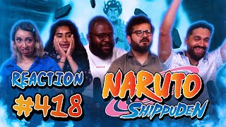 Naruto Shippuden - Episode 418 - The Blue Beast vs. Six Paths Madara - Normies Group Reaction