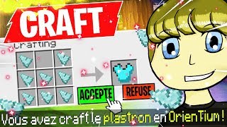 ON CRAFT LE PLASTRON EN ORIENTIUM  OrientFaction 1