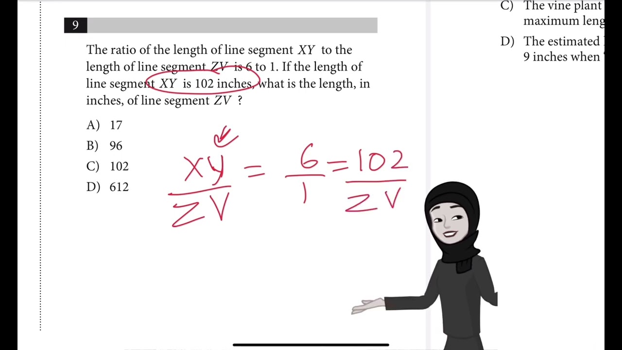 YOW to NRTCATALYSTと他数点 Sat practice test 6 Question 9 module 2 Mathematics - YouTube