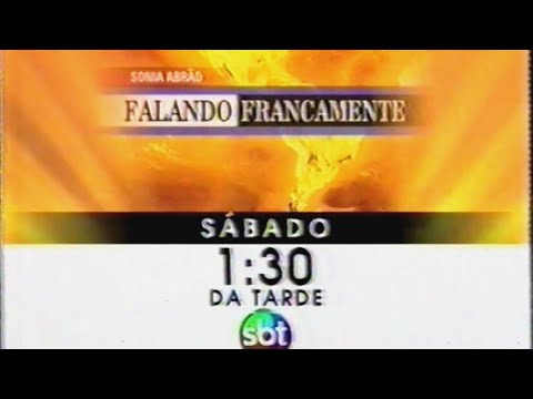 Chamada: Falando Francamente - SBT (07/05/2004) @higorch65