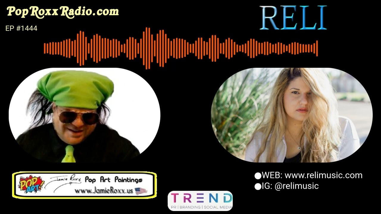 Reli ( Singer-Songwriter) | Pop Roxx Radio Interview Ep 1444