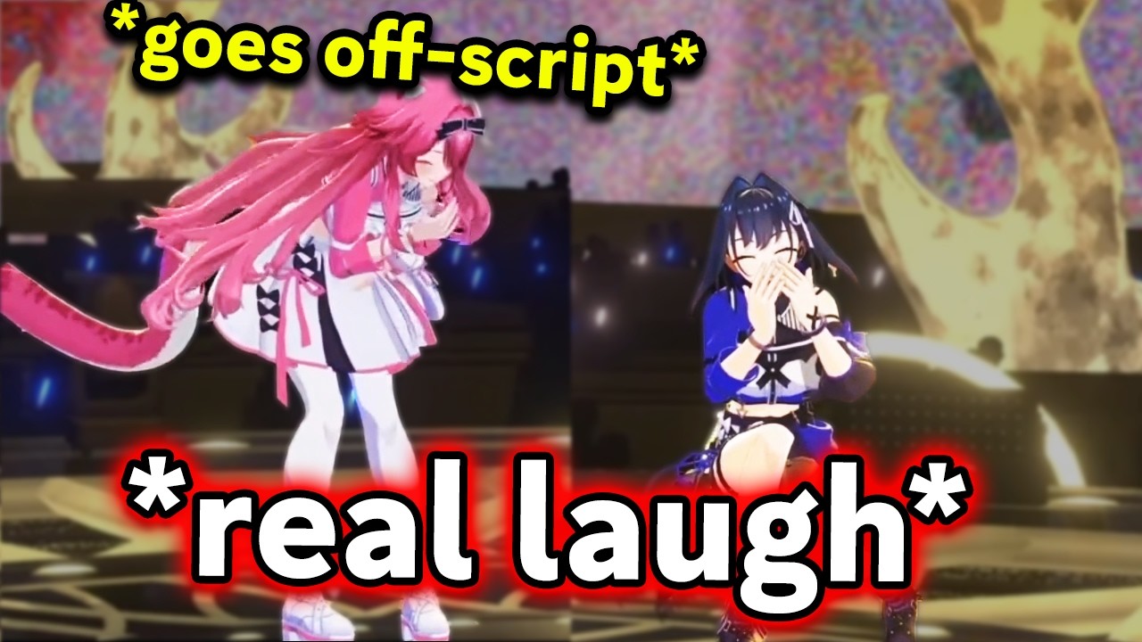 This is hardest any Hololive member has laughed in 3D...