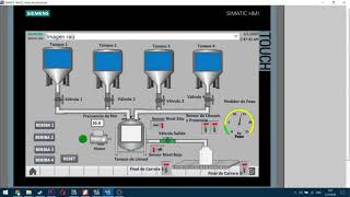 Simulación de tanques en TIA PORTAL CON WinCC