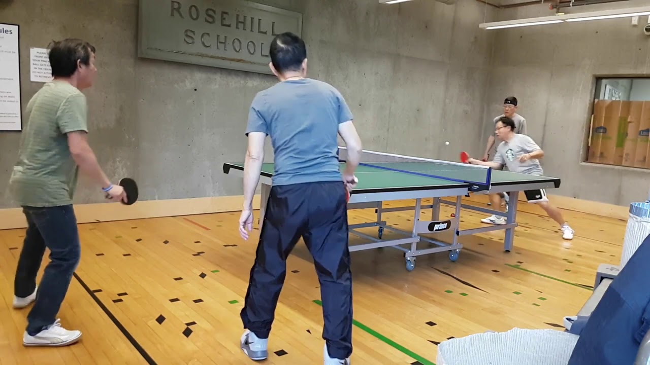 Rose Hill Table Tennis Double Matches 2 YouTube