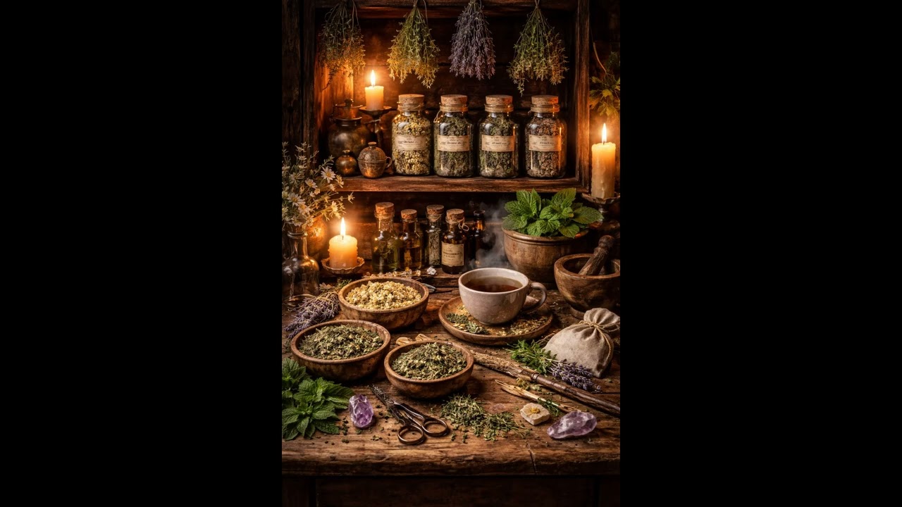 ✨🌿Совет ведьмы: Травяная кладовая ведьмы / Основные травы для начинающих: руководство по травяной...