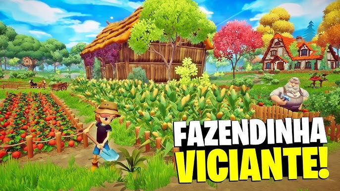 Jogando mini fazenda 