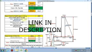 Counterfort Retaining wall design screenshot 5