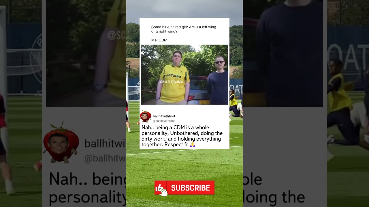 My only political position is a deep lying playmaker, sorry 🤷‍♂️😂