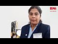 BNI Goa Success Story - Ms. Anjali Madkaikar