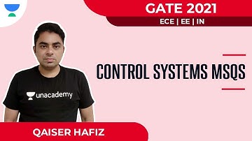 Control Systems MSQs | ECE | EE | IN | GATE 2021 | Qaisar Hafiz