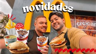 PROVÁMOS TODAS AS NOVIDADES TUGA DA MCDONALD'S!  🇵🇹 🍔