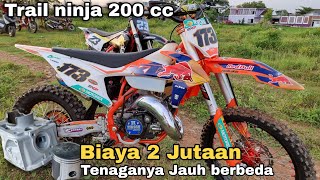 Replika KTM mesin ninja 200 cc Tenaganya edan banget ❗❗