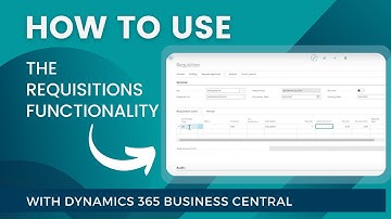 Intro to Requisitions Functionality for Business Central Created for the Associations Industry
