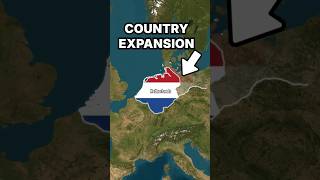 How to Make a Country Expansion Animation on a Map #MapAnimation #Shorts #Geography #Tutorial