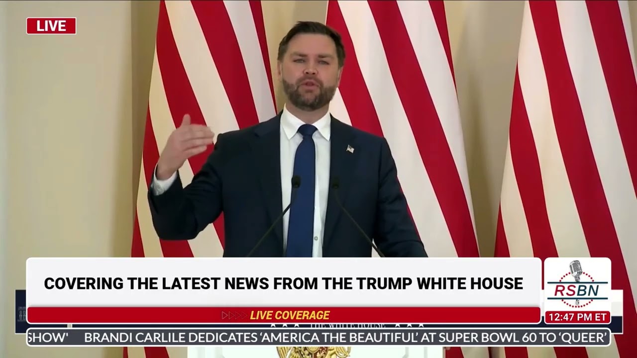 WATCH: Vice President Vance Speaks on the Great Partnership Between the U.S. and Armenia - 02/09/26