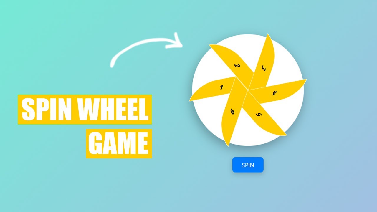 🎯 Spin Wheel Game Using HTML, CSS & JavaScript 🎯 - YouTube