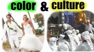 COLORS IN DIFFERENT CULTURE | WHITE AND RED Wealth