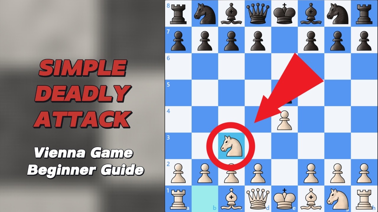 Vienna Game for Beginners | Simple & Deadly Attack for White