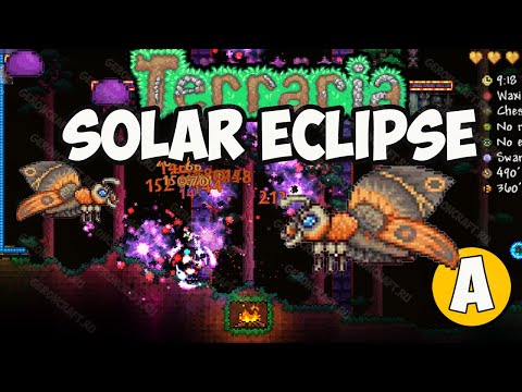 Terraria how to get Solar Eclipse (2 WAYS) | Terraria how to summon Solar Eclipse