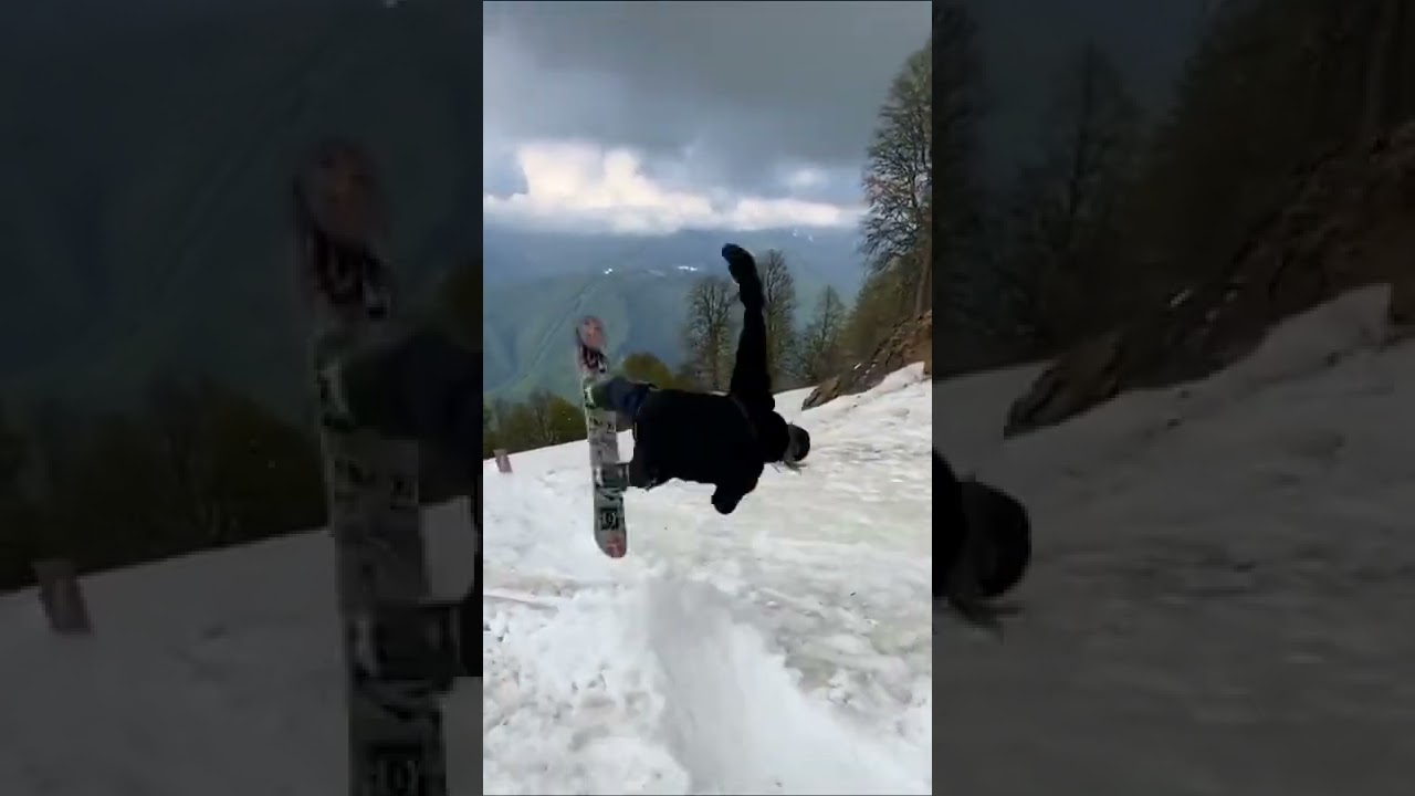 combo we like snowboard + Red Bull + Flips = 💙. - @redbullbr 