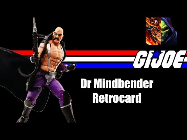 P1nch3-review Dr MINDBENDER GI JOE Classified Retro Card - YouTube